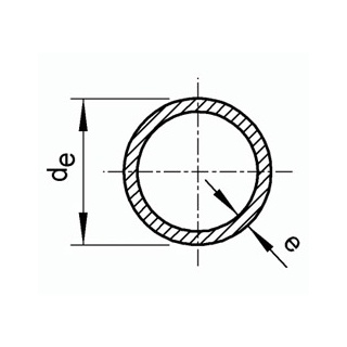 Труба э/с 57х2.5, шлиф.