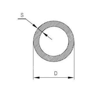 Труба бесшовная 68х8